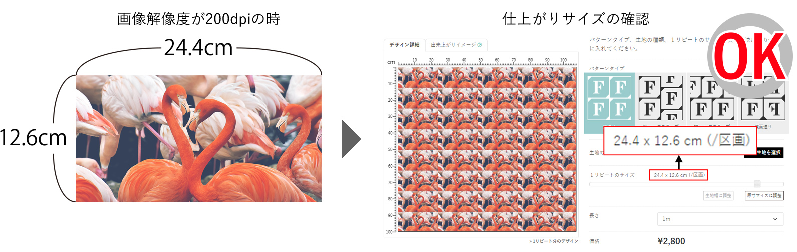 画像解像度の設定